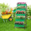 Vertikales Hochbeet mit Rolling Beet Pflanzgefäß für Gemüse und Blumen 4