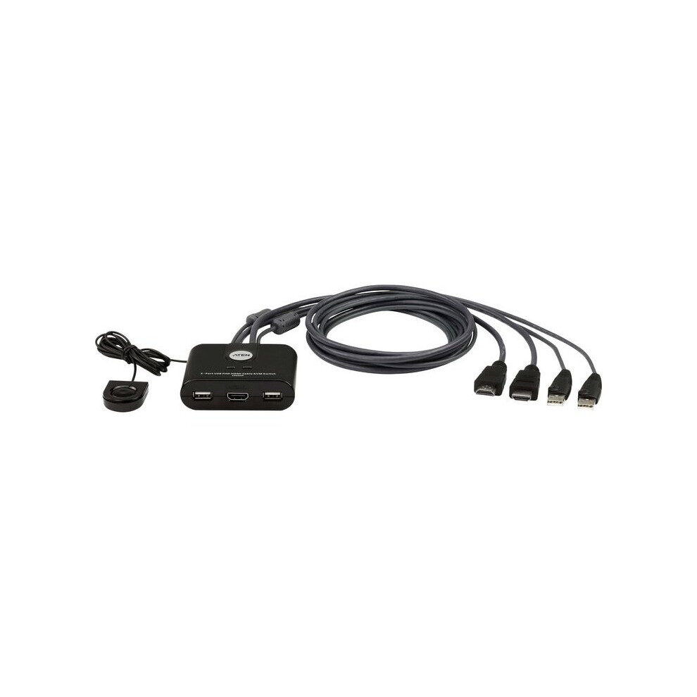 Aten Cs22hf - Kvm / Usb Switch - 2 Ports 4710469341304