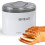 Bread Bin Storage Kitchen Loaf Roll Food Box Retro Home Container White 1