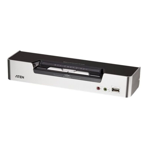 ATEN USB DVI Dual View KVMP Switch CS1642A - Διακόπτης KVM / ήχου / USB - 2 θύρες