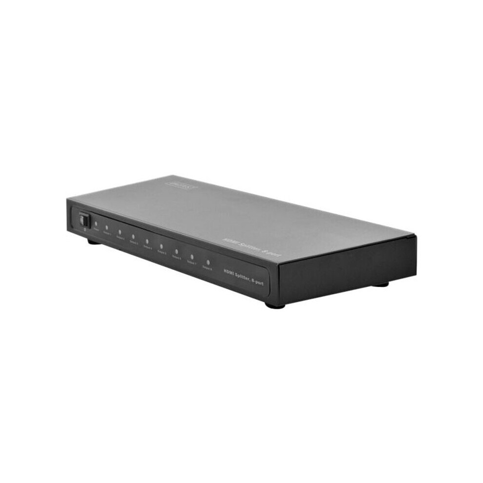 Digitus Professional Ds-43302 - Video/Audio Splitter - 8 Ports 4016032387176