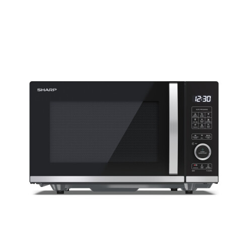 Sharp Φούρνος μικροκυμάτων Sharp YC-QG204AU-B 20L 800W με λειτουργία γκριλ 1000W - Μαύρο 2