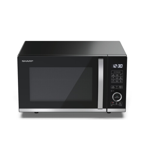 Sharp Φούρνος μικροκυμάτων Sharp YC-QG204AU-B 20L 800W με λειτουργία γκριλ 1000W - Μαύρο 1