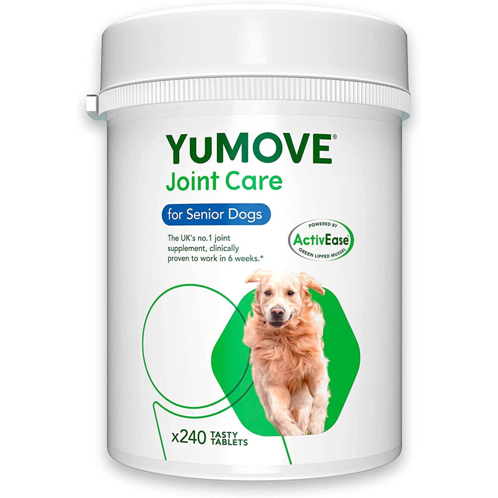 YuMOVE Senior Dog | High Strength Joint Supplement for Older