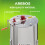 AREBOS AREBOS Manual Honey Extractor | Tangential Extractor | 4-Combs Extractor | 4 -Frame Extractor | Stainless Steel Honey Extractor 3