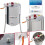 AREBOS AREBOS Manual Honey Extractor | Tangential Extractor | 4-Combs Extractor | 4 -Frame Extractor | Stainless Steel Honey Extractor 2