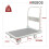 AREBOS Platform Trolley - 300kg, black 8
