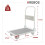 AREBOS Platform trolley - 150kg, black 8