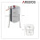 AREBOS AREBOS Manual Honey Extractor | Tangential Extractor | 4-Combs Extractor | 4 -Frame Extractor | Stainless Steel Honey Extractor 7