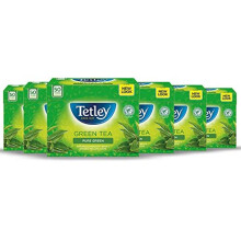 Tetley Pure Green Tea Bags, Pack of 6, 600 gram