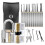 15 Pcs Lock Picking Set with Clear Transparent Padlock 1