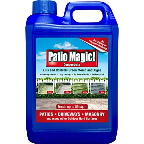 Patio Magic! Concentrate: Ideal for Patios, Paths and Driveways (Kills Algae and Lichens), 2.5 Litres