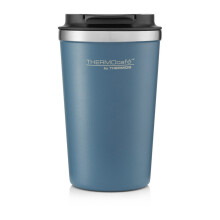 Thermos 340ml Earth Sea Blue Cool Touch Hot Cold Flip Lid Travel Flask Tumbler