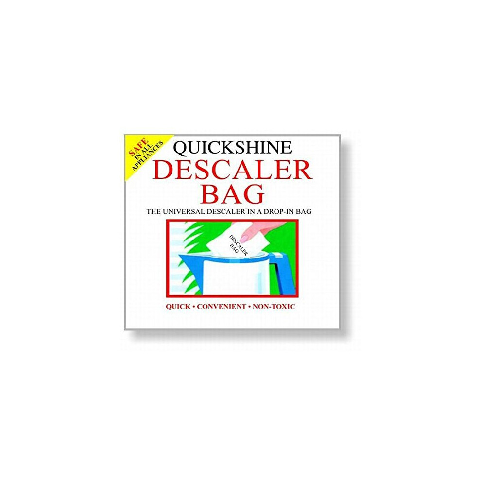Eddingtons Quickshine Descaler Bag - Easily Descale Kettles (Pack of 4)