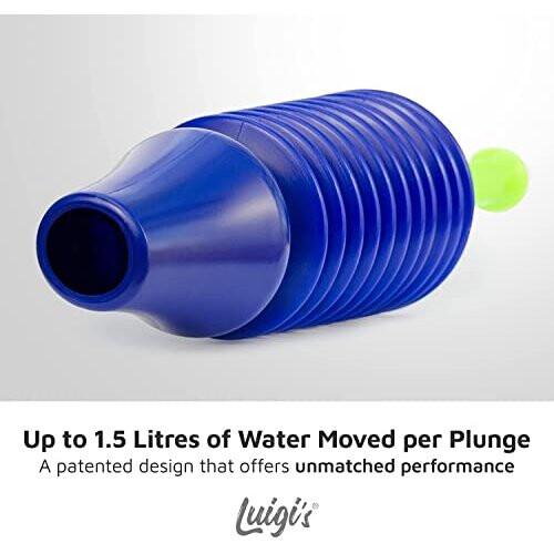Luigi's The World's Best Toilet Plunger The Big, Blue & Green