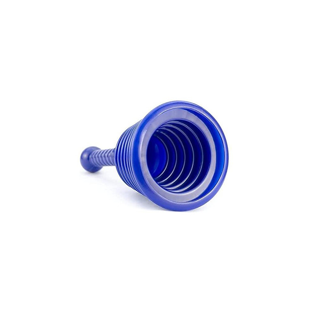 Luigi's Sink and Drain Plunger for Bathrooms, Kitchens, Sinks, Baths and Showers. Small and Powerful, Commercial Style 'Plumbers Plunger' with Large