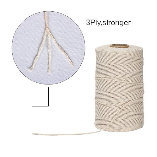 Tenn Well Butchers String, 656 Feet Strong Cotton Kitchen Twine Food