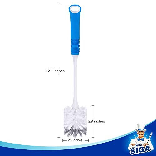 MR.SIGA Long Handle Bottle Brush - Set of 3 1