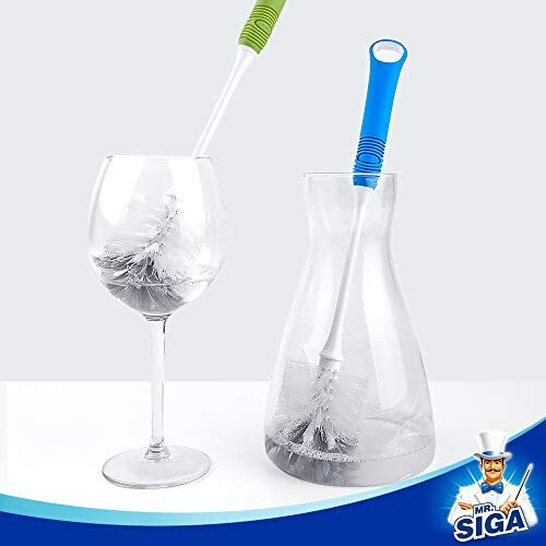 MR.SIGA Long Handle Bottle Brush - Set of 3 2