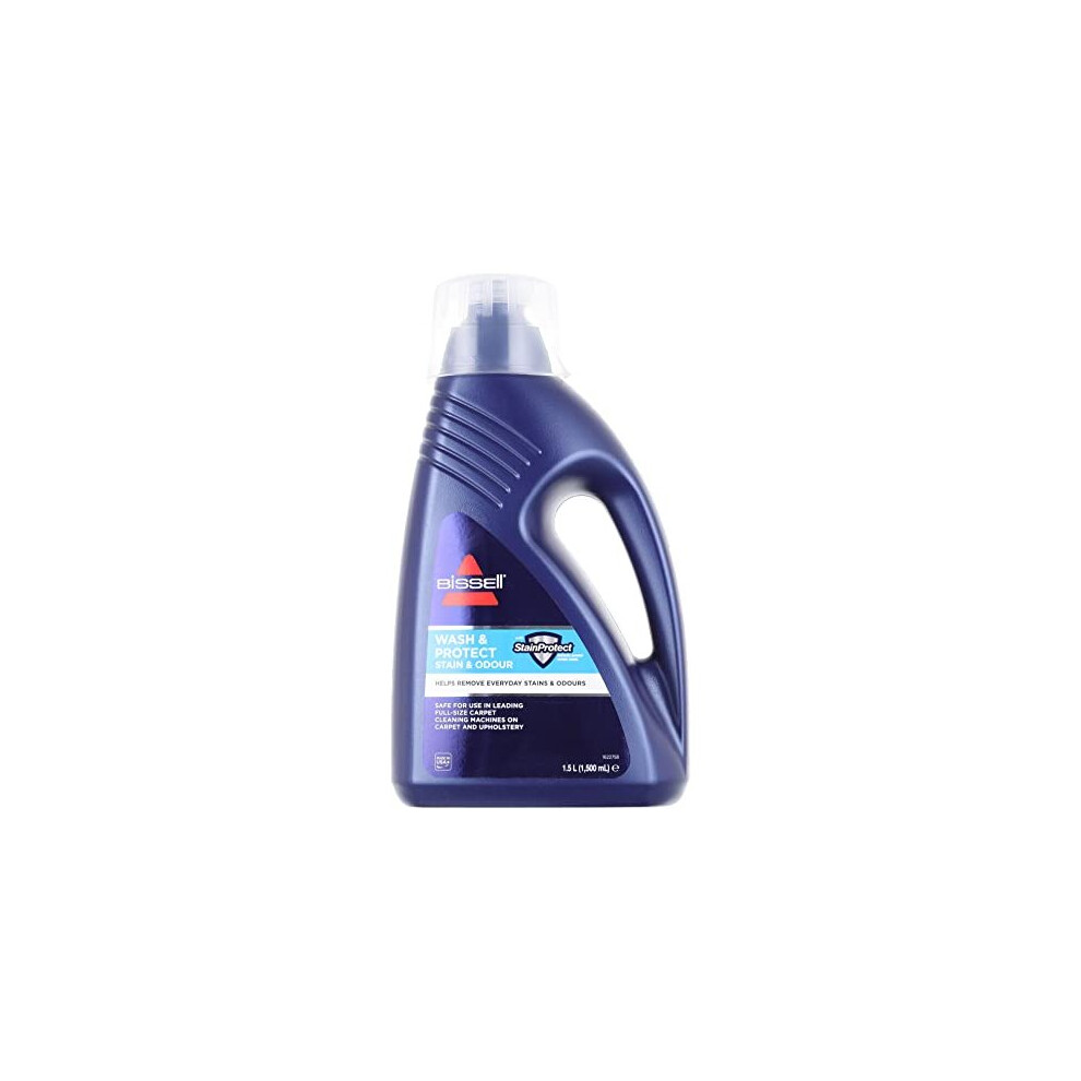 BISSELL Wash & Protect Formula | For Use With All Leading Upright Carpet Cleaners | Stain Protect | 1086N