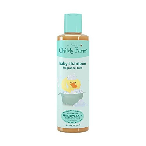 Childs Farm Baby Shampoo 250ml Unfragranced Gently Cleanses Hair