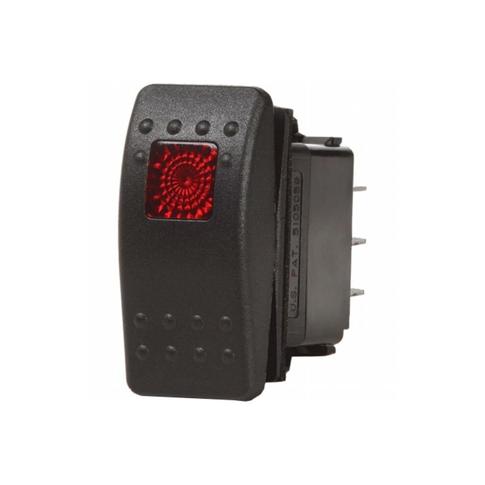Blue Sea Systems 7932 Contura Ii Switch Spdt Black, On-Off-On 632085079321