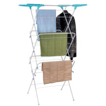 16M 3 Tier Clothes Airer Dryer Rack Dual locking for safe operation