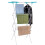 16M 3 Tier Clothes Airer Dryer Rack Dual locking for safe operation 1