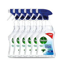 Dettol Antibacterial All Purpose Surface Disinfectant Cleanser, 750 ml (Pack of 6) (Packaging May Vary)
