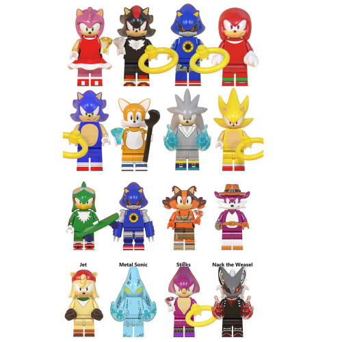 Sonic lego minifigures sale