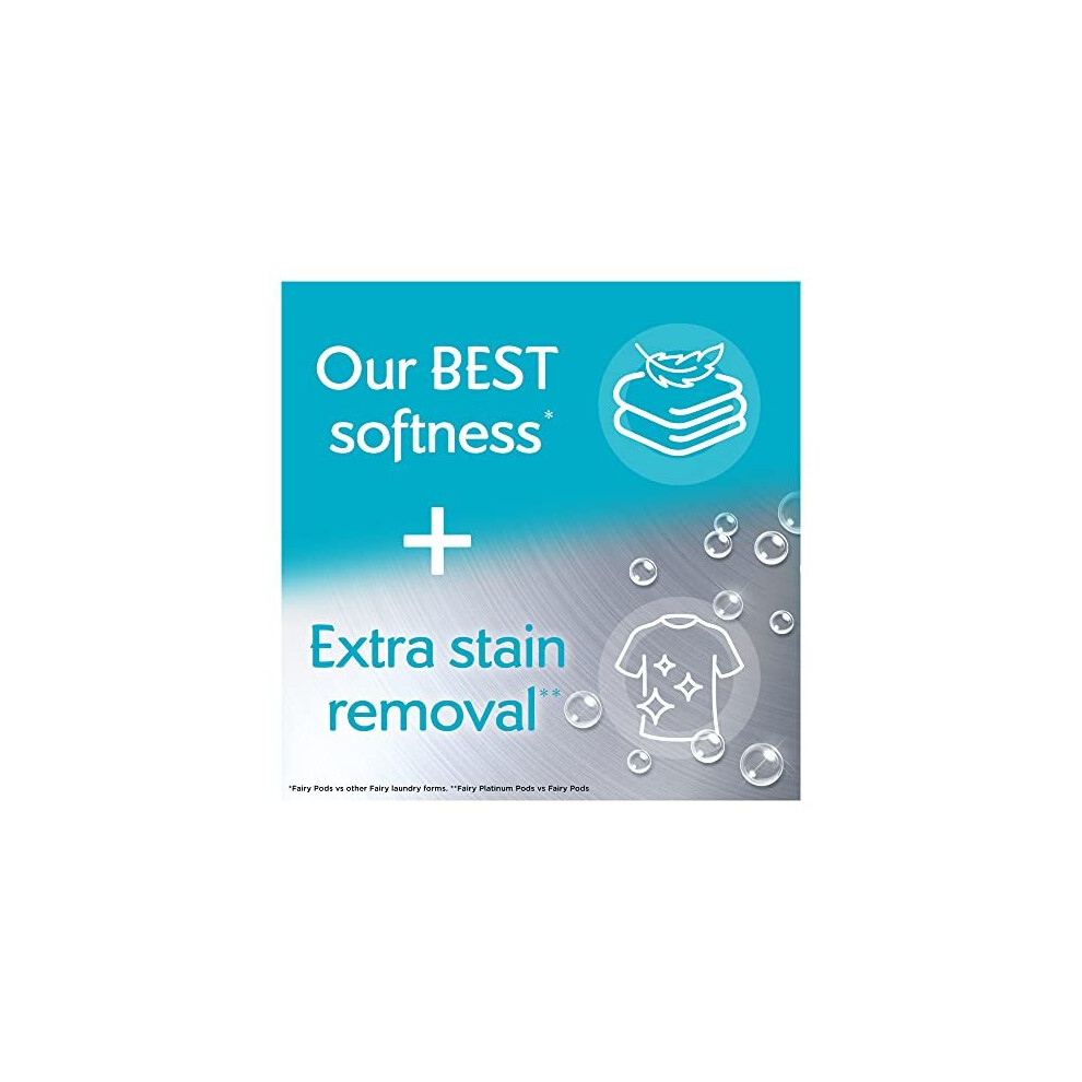 Fairy NonBio Platinum PODS, Washing Liquid Laundry Detergent Tablets