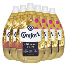 Comfort Ultimate Care Luxurious Ultra Concentrated with PRO-Fibre tech Fabric Conditioner for Unstoppable fragrange and Softness 348 wash Upto 1 Year