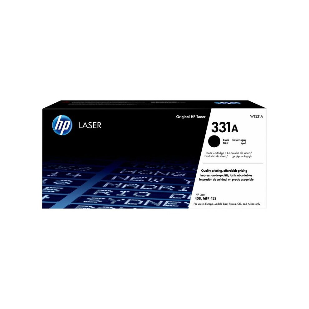 Hp 331A Cartuccia Toner Laser Nera Originale Hp 331A Cartuccia Toner Laser Nera Originale