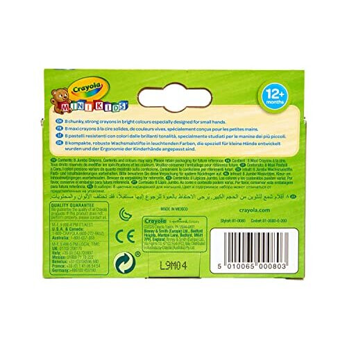 Crayola Crayola - 8 Jumbo Crayons Assorted Colours 2