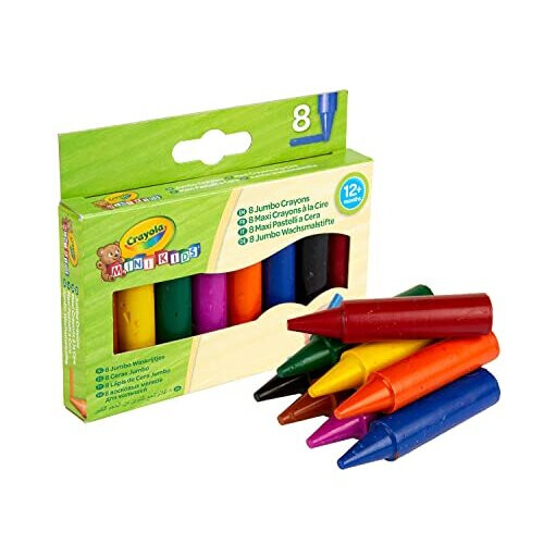 Crayola Crayola - 8 Jumbo Crayons Assorted Colours