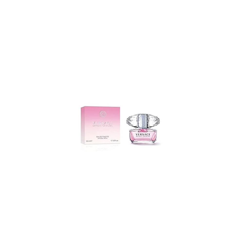 Versace Bright Crystal Eau De Toilette Spray for Women 50ml