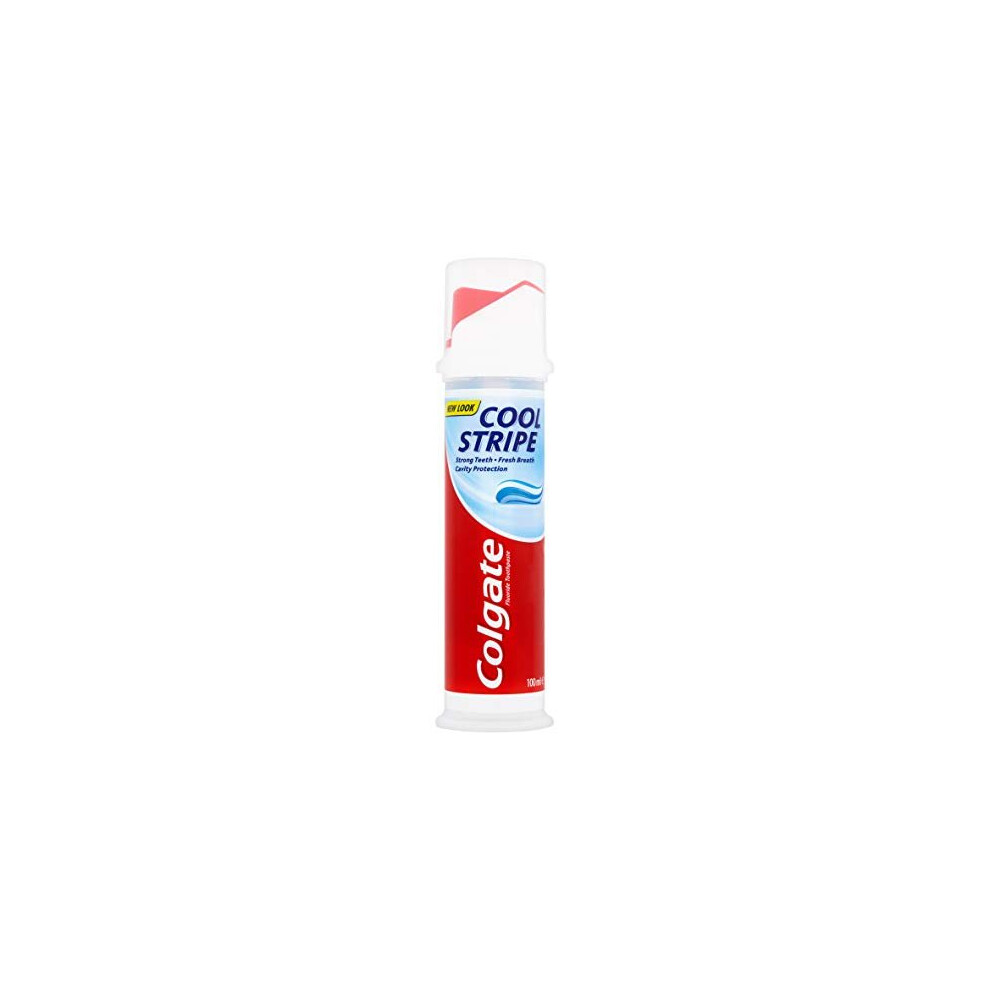 Colgate Cool Stripe Toothpaste Pump, 100 ml