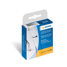 Herma Self-Adhesive Reinforcement Rings on a Roll, Pack of 500 Diameter 12 mm Transparent