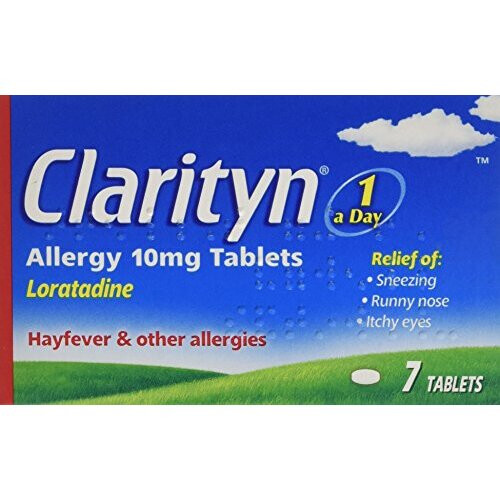 Clarityn Allergy 10mg Tablets, 7 Tablets