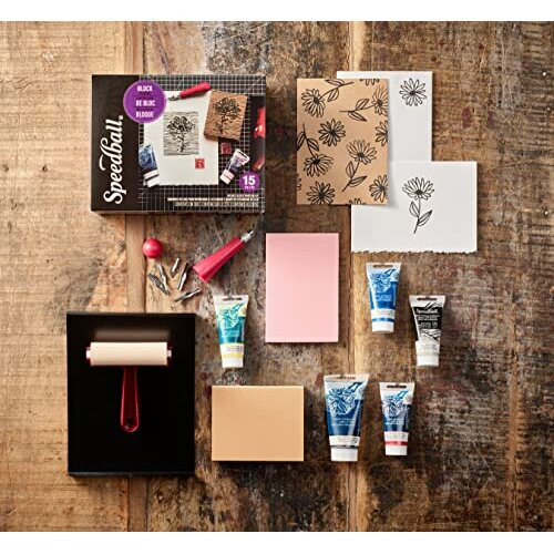 Speedball 11203472 Deluxe Block Printing Kit 2