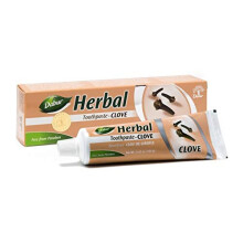 Dabur Herbal Toothpaste Clove - Cavity Protection with Clove Oil, Natural Antibacterial Formula, 100 ml