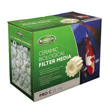 Blagdon Professional Ceramic Bio-Media for All Pond Multi Chamber Filters, Box Filters, Pressure Filters, 25L, White