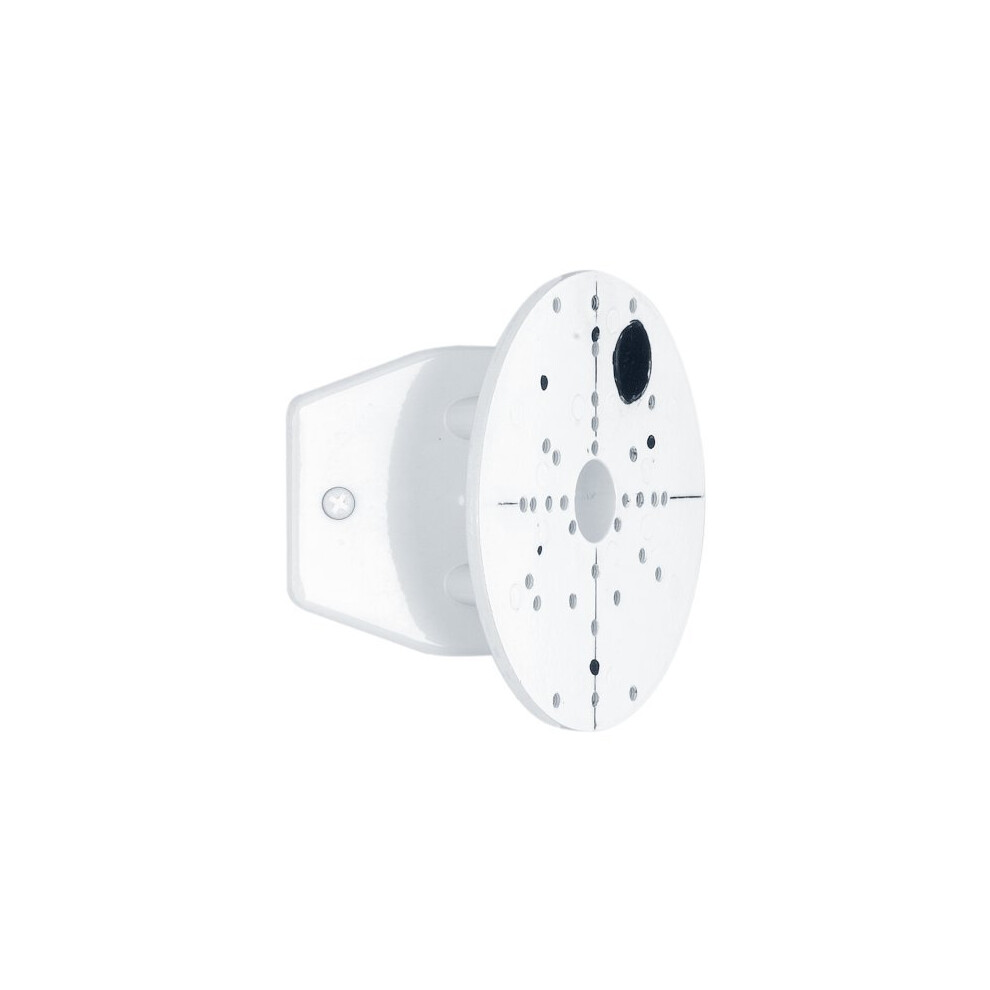 EGLO Outdoor Spotlight Corner Wall Mount, Steel Corner Bracket for Outdoor Lamps, Colour: White, Ø: 11.2 cm (4.4&quot)