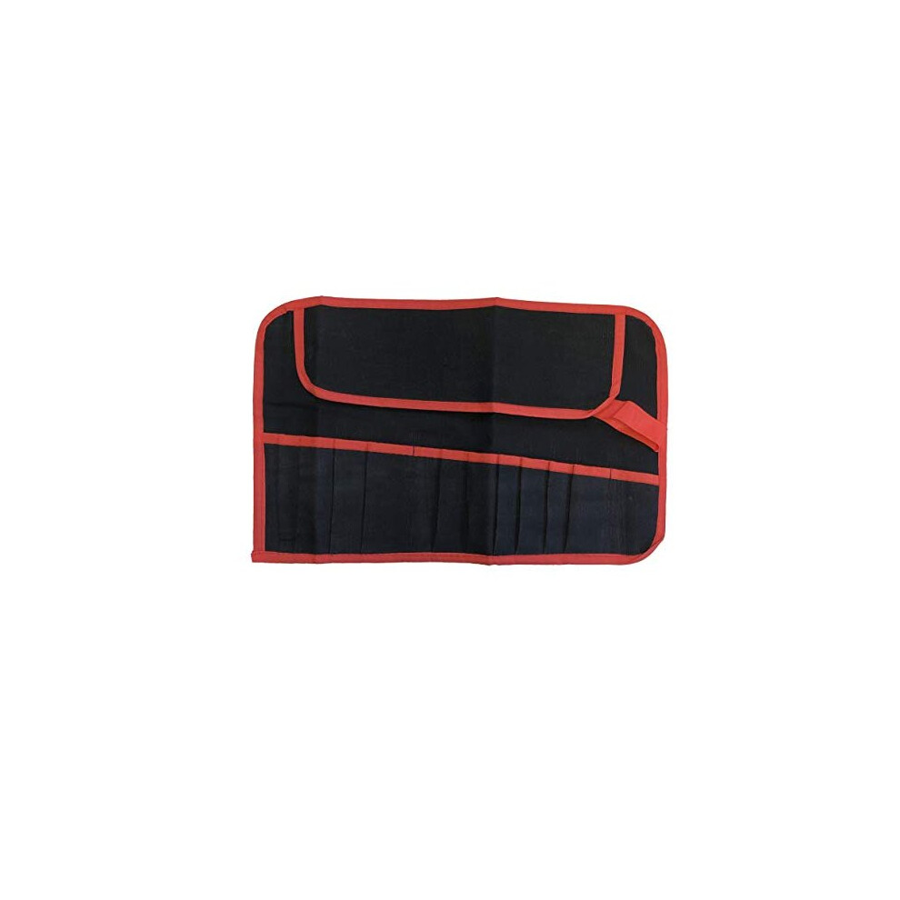 Toolzone 12 Pocket Canvas Tool Roll Storage Wallet Bag 5055143906844