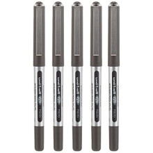 uni-ball Eye Micro UB-150 kuulak rkikyn t - musta, 5 kpl pakkaus