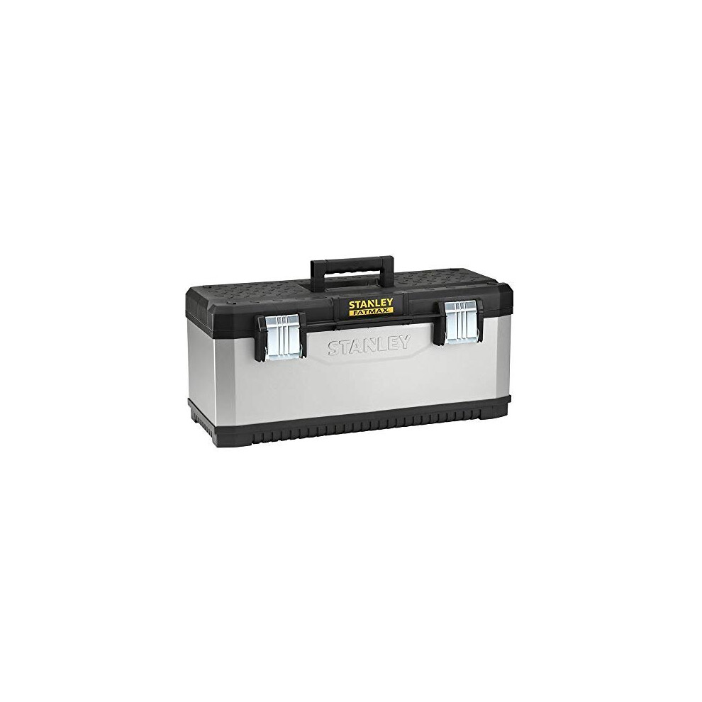 STANLEY FATMAX Deep Toolbox Storage with Heavy Duty Metal Latch, 26 Inch, 1-95-617