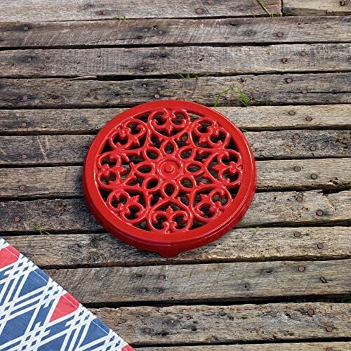 Staub 1601006 Lily Trivet, 23 cm, Cherry 1