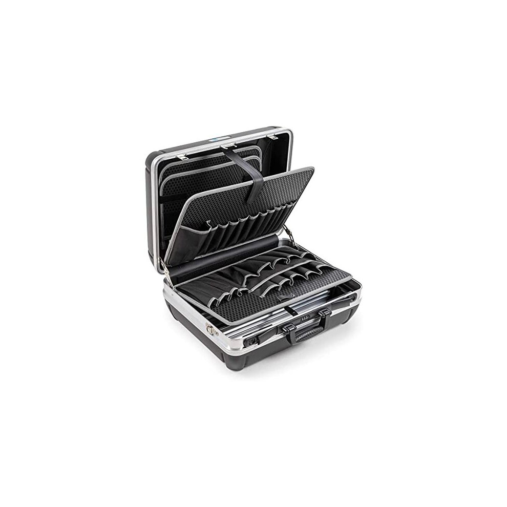 B&W SHARK tool case with POCKET tool storage system (HDPE case, volume 32.6 l, 47.1 x 36 x 19.2 cm inner) 115.03/P, tools not included