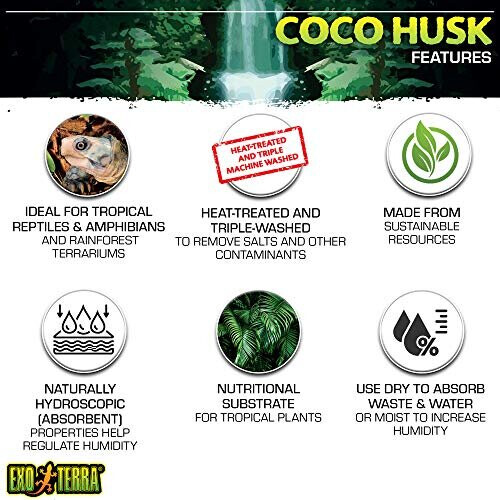 Exo Terra Coco Husk, 3.6-Quart 1