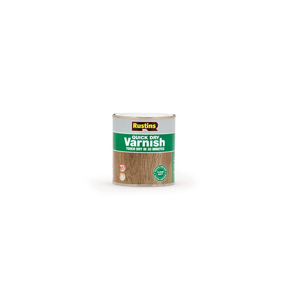 Rustins AVMC5000 Quick Dry Varnish Clear Matt 5L